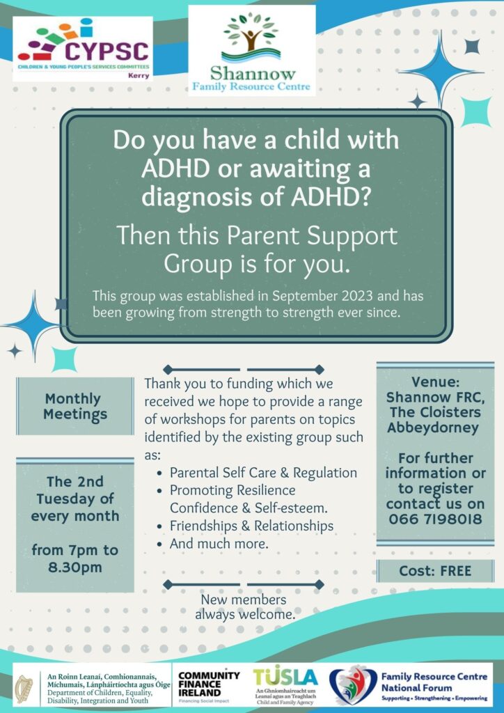 ADHD Parent Peer Support Group