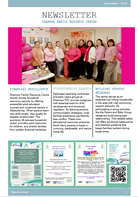 september newsletter page 1